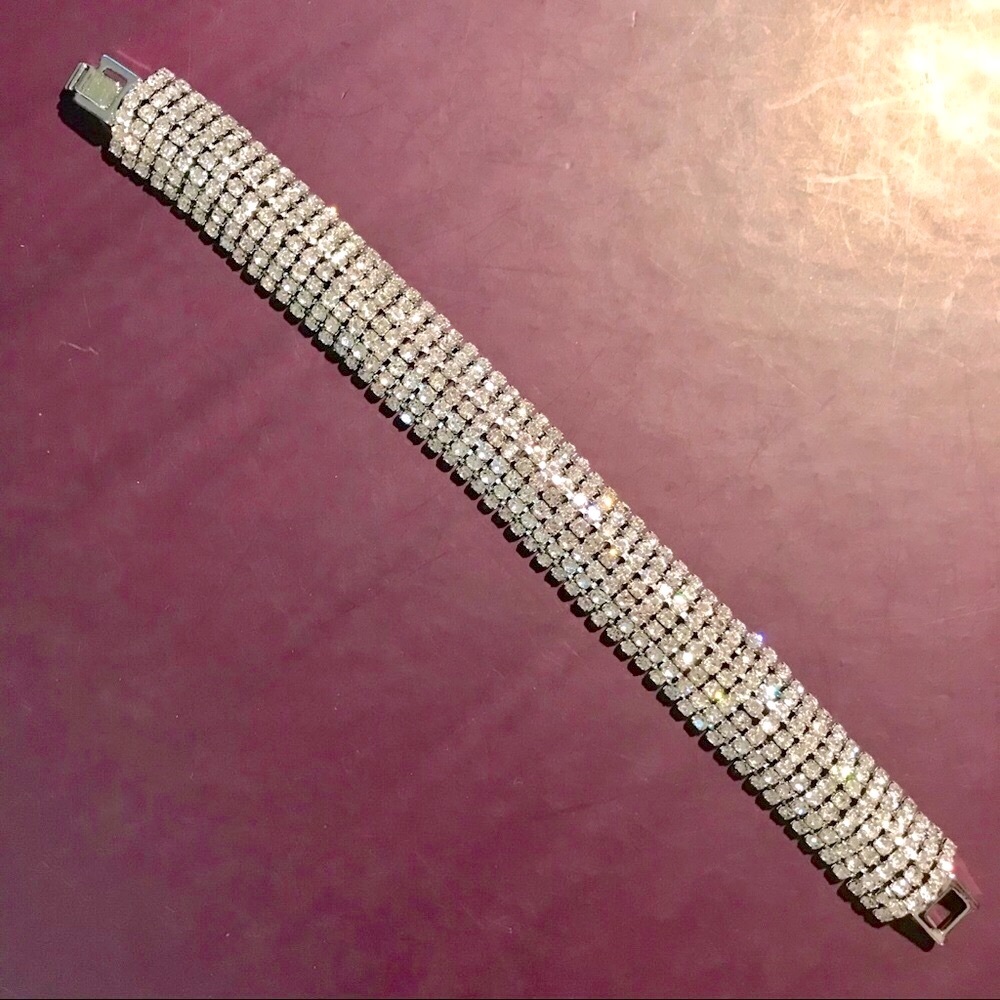 ❤️SPARKLING CZ SILVER BRACELET